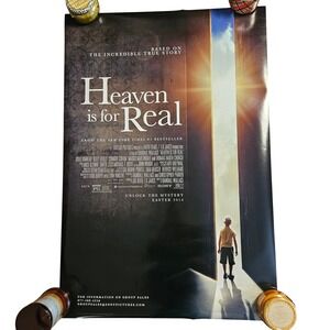 Heaven Is for Real 2014 Original Movie Poster 27x40 Greg Kinnear Kelly Reilly DS